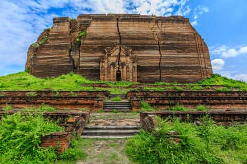 From Mandalay: Mingun Private Half Day Tour