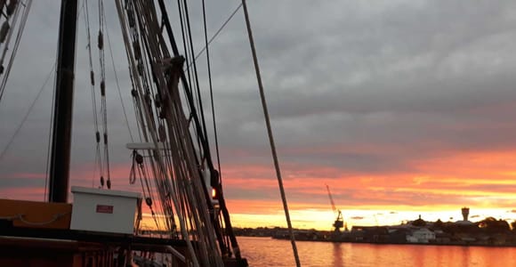 Sydney Harbor Tall Ship Wine & Canapés Evening Cruise
