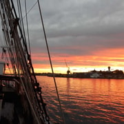 Sydney Harbor Tall Ship Wine & Canapés Evening Cruise