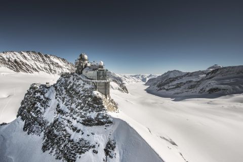 Jungfraujoch: podróż pociągiem na szczyt Europy i z powrotem