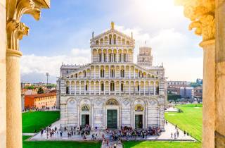 Pisa: Kathedrale Führung, Weinverkostung Schiefer Turm