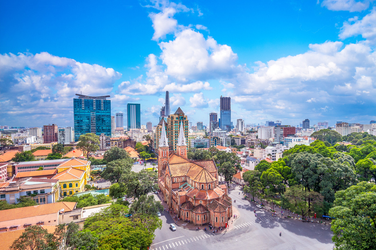 Ho Chi Minh: Landausflug Stadtrundfahrt ab Nha Rong Hafen