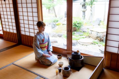 Kyoto: Teezeremonie Ju-An im Jotokuji-Tempel