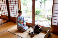 Kyoto, Cerimonia del Tea Ju-An al Tempio di Jotokuji - Hizvo