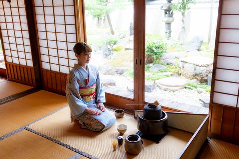 Kyoto: Cerimonia del tè Ju-An al Tempio Jotokuji