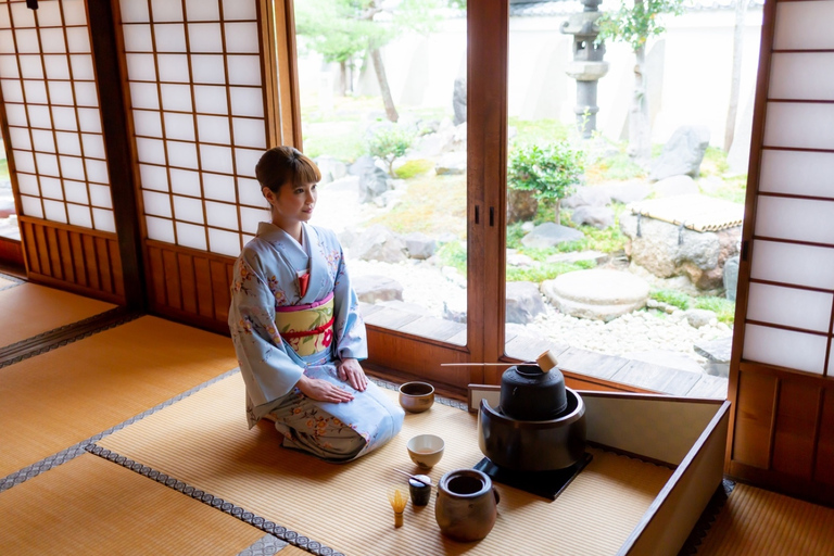 Kyoto: Teceremoni Ju-An vid Jotokuji-templet