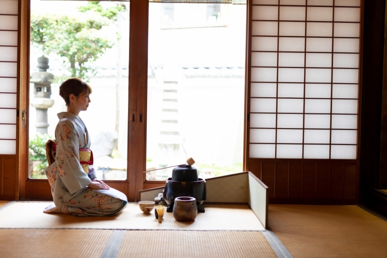 Kyoto: Ceremonia herbaty Ju-An w świątyni Jotokuji