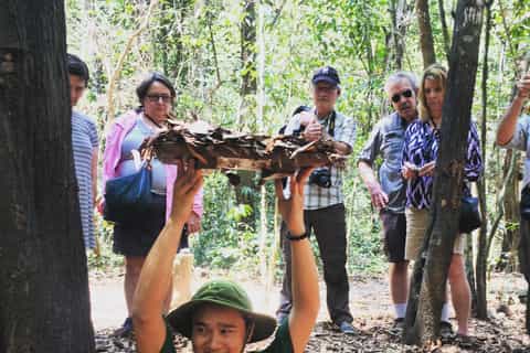 Hiep Phuoc Port: Cu Chi Tunnels and War Remnants Museum Tour