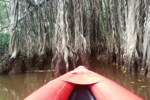 Vanuit Khao Lak: kanoën Sri Phang Nga en waterval Tam NangPrivé-uitje: kanoën in Sri Phang Nga & waterval van Tam Nang