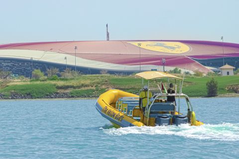 Abu Dhabi: speedboottocht op het eiland Yas (Yas Marina)