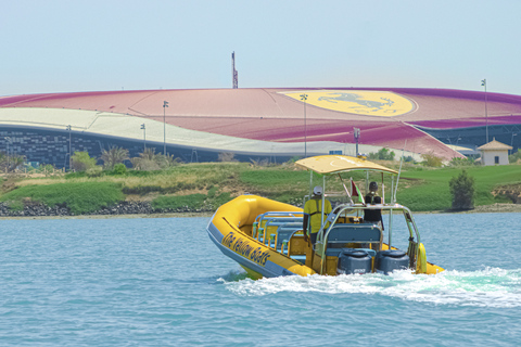 Abu Dhabi: 75-minuten Yas Island sightseeingtour met speedboot