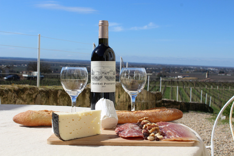 Saint Emilion Medio Día Ebike y Ruta del Vino con Picnic