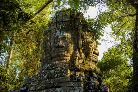 Angkor Wat: Tour mit amerikanischem Vintage Jeep und Fahrer