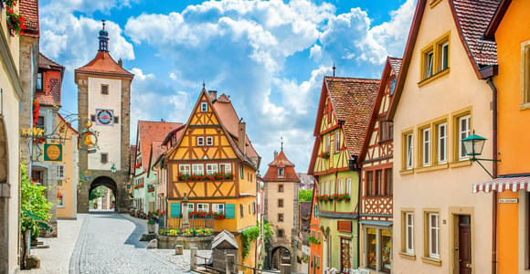 Von München: Tagestour mit dem Bus nach Rothenburg und auf die Romantische Straße