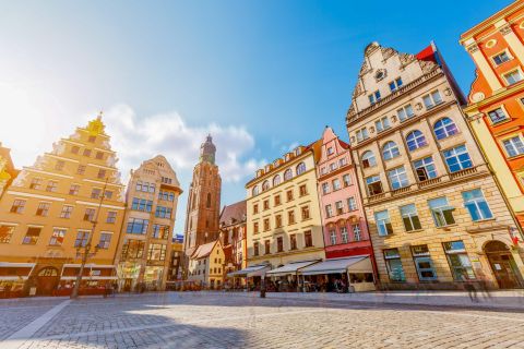 Wroclaw: tour della città di 3,5 ore con università e cattedrale