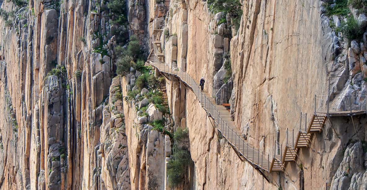 From Costa del Sol or Malaga: Caminito del Rey with Tapas