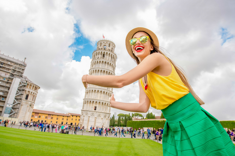 Z Florencji: Piza, Siena i San Gimignano z lunchemPełna grupa i lunch – j. włoski