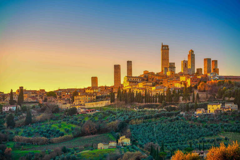 Desde Florencia: Pisa, Siena y San Gimignano con almuerzoGrupo de tamaño completo en italiano con almuerzo