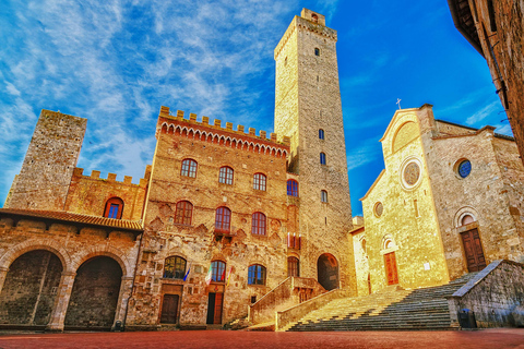 Desde Florencia: Pisa, Siena y San Gimignano con almuerzoGrupo completo en francés con almuerzo