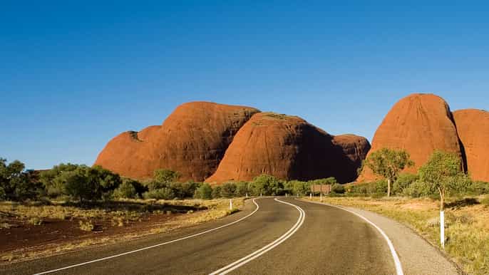 von yulara 3stündige kata tjuta nachmittagstour in kleiner gruppe