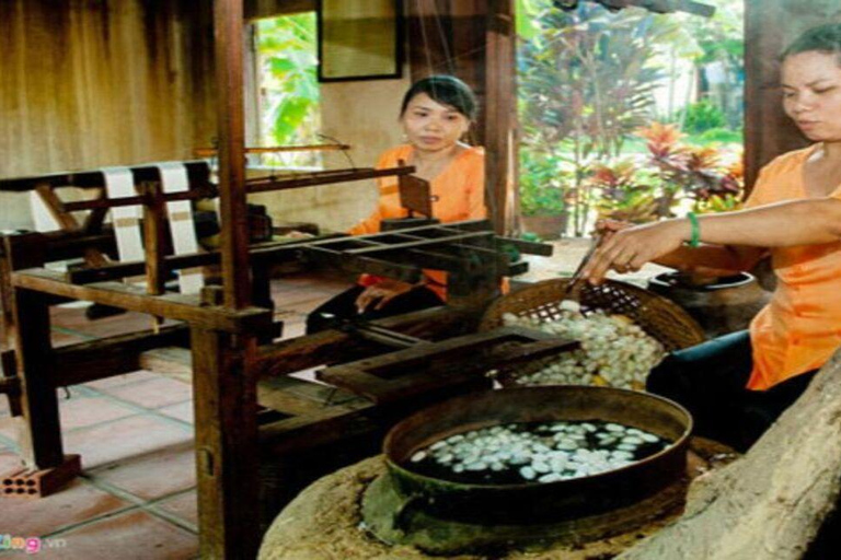 Descubra o processo tradicional da seda na vila da seda de Hoi An