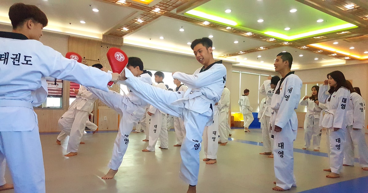 bruce lee taekwondo