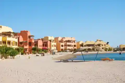 Visite touristique privée d'une demi-journée à El Gouna au départ d'Hurghada