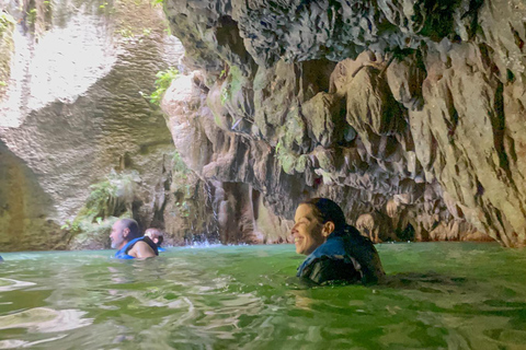 San Juan: Arenales Caves, Waterfall, Spring & River Swimming