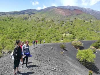 From Taormina: Half-Day Mount Etna Morning Trek