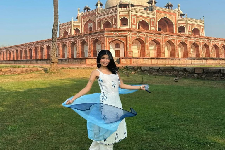 Delhi: Old and New Delhi Private Full or Half-Day Tour Full Day Tour with AC Car, Driver, and Guide