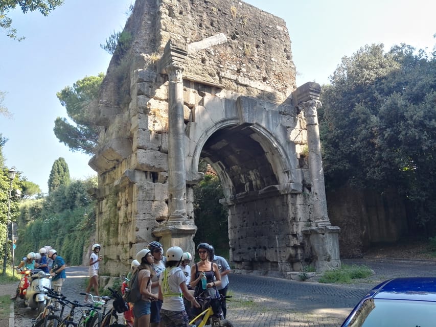 Roma Excursión en bicicleta eléctrica por la antigua Vía Apia