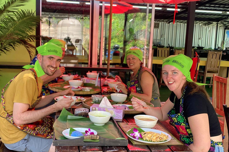 Thai Cooking Class with market tour garden tour Standard Option