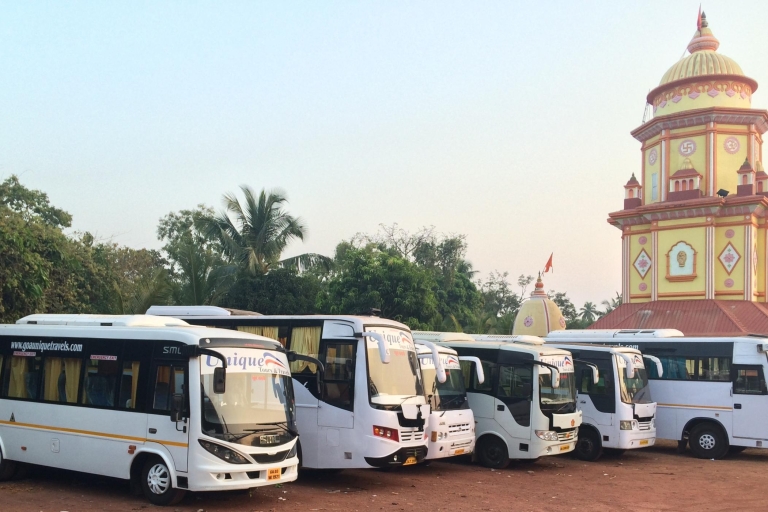 Goa: 5-godzinny autokar / taksówka z przewodnikiem z portu MormugaoGoa: 5-godzinna prywatna wycieczka samochodem z portu