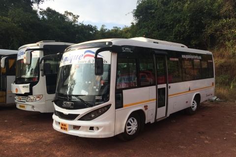 Goa: Geführte Bus- / Taxi-Tour ab Hafen Mormugao