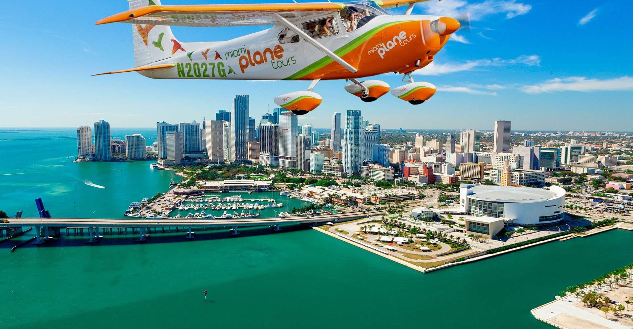 Famous Miami Beach Fly-Over Experience, Miami, United States