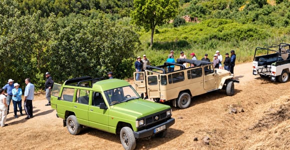 Halbtägige Jeep-Safari in den Bergen mit Schnapsverkostung