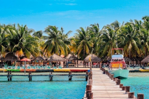 Isla Mujeres Full–Day Sailing Trip with Lunch and Open Bar Full–Day Sailing Trip with Lunch, Open Bar & Hotel Transfer