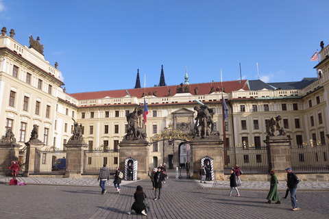 Praag: bus-, voet- en boottocht van 3 uur