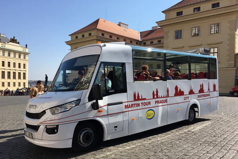 Prag: Tour zu Fuß, per Bus und Boot