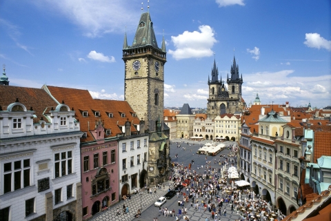 Praga: 3-godzinna wycieczka autobusem, pieszo i łodzią