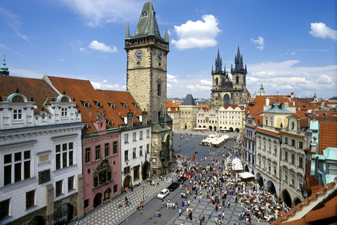 Prague: 3-hour Bus, Foot and Boat Tour