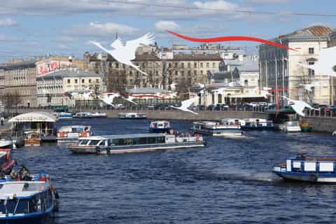 St Petersburg Channels and River Boat Tour