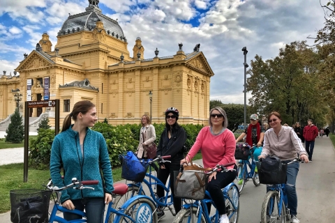 Zagreb: fietstocht van 2,5 uur met hoogtepuntenGroepstour in het Engels