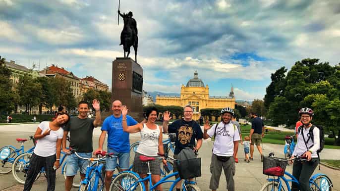 zagreb excursão de bicicleta de 25 horas em destaque