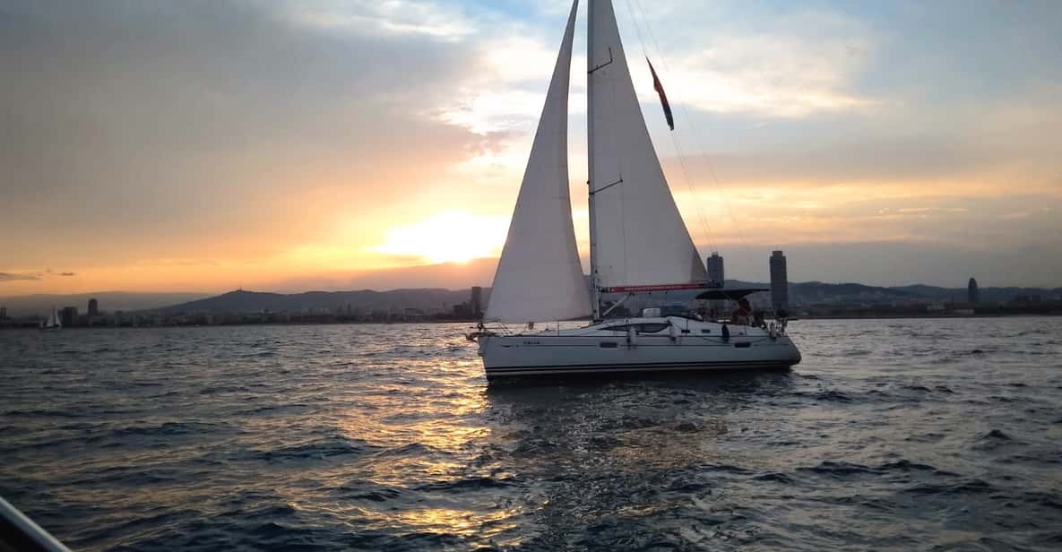Barcelona 3Hour Private Sunset Sailing Experience GetYourGuide