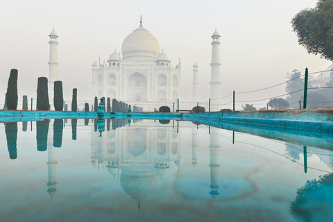 From Delhi: Private 6-day Golden Triangle Tour with VaranasiTour without Accommodation