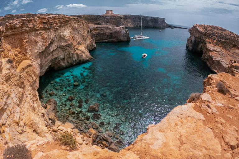 From Mellieha: Three Bay Cruise Including The Blue Lagoon