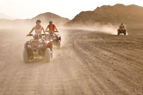 Marsa Alam: safari nel deserto al tramonto in quad