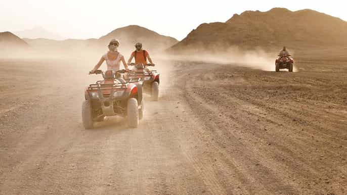 marsa alam sunset desert safari excursion by quad bike