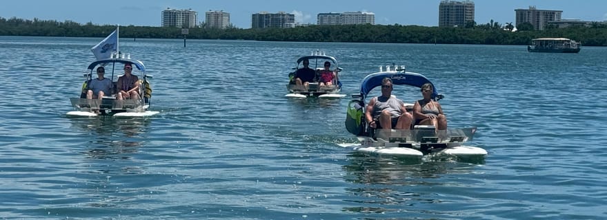 Sarasota : Island Adventures & Catamaran Speedboat Tour